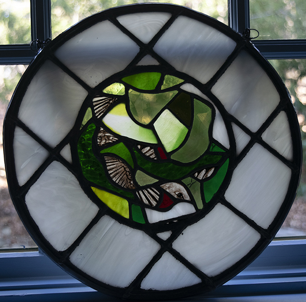 Circular Stained Glass Design