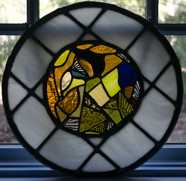 Circular Stained Glass Design