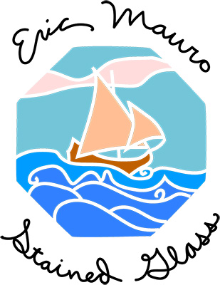 Eric Mauro Stained Glass Logo