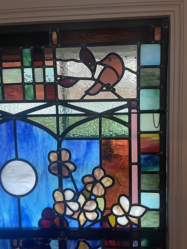 rondels pattern stained glass